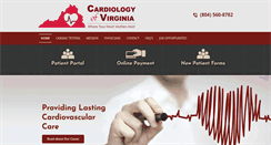 Desktop Screenshot of cardiovirginia.com